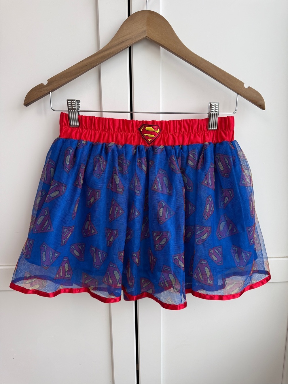 DC Comics Superman Undergirl Tulle Skirt Women’s S/M Halloween Comic-Con